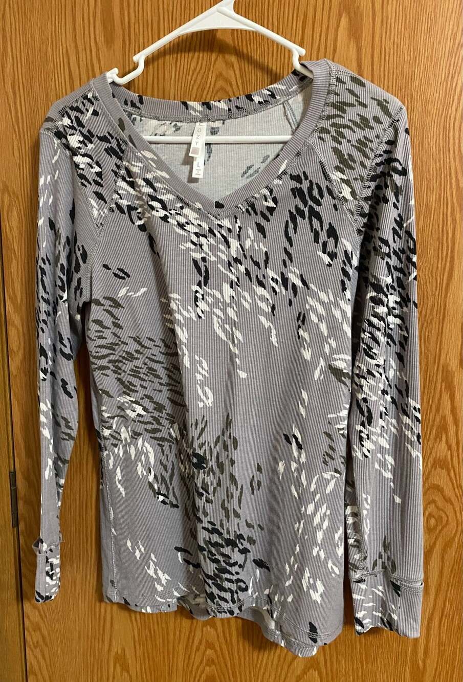 Cozy Long Sleeve V-Neck Top